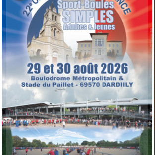 29/08/2026 SANDRINE CHAMPIONNAT DE FRANCE TETE A TETE
